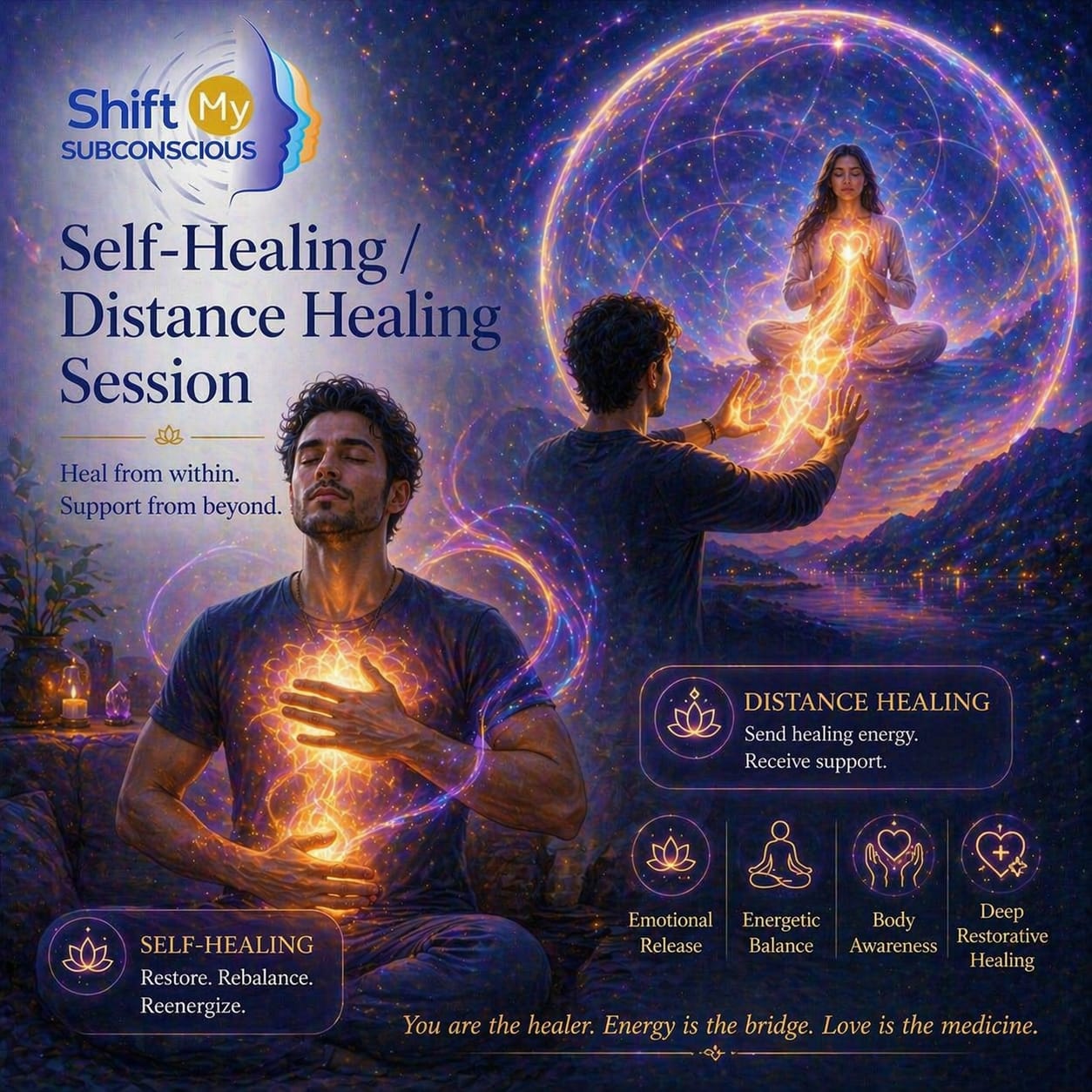 Self-Healing / Distance Healing Session